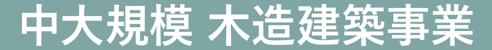 中大規模木造建築事業