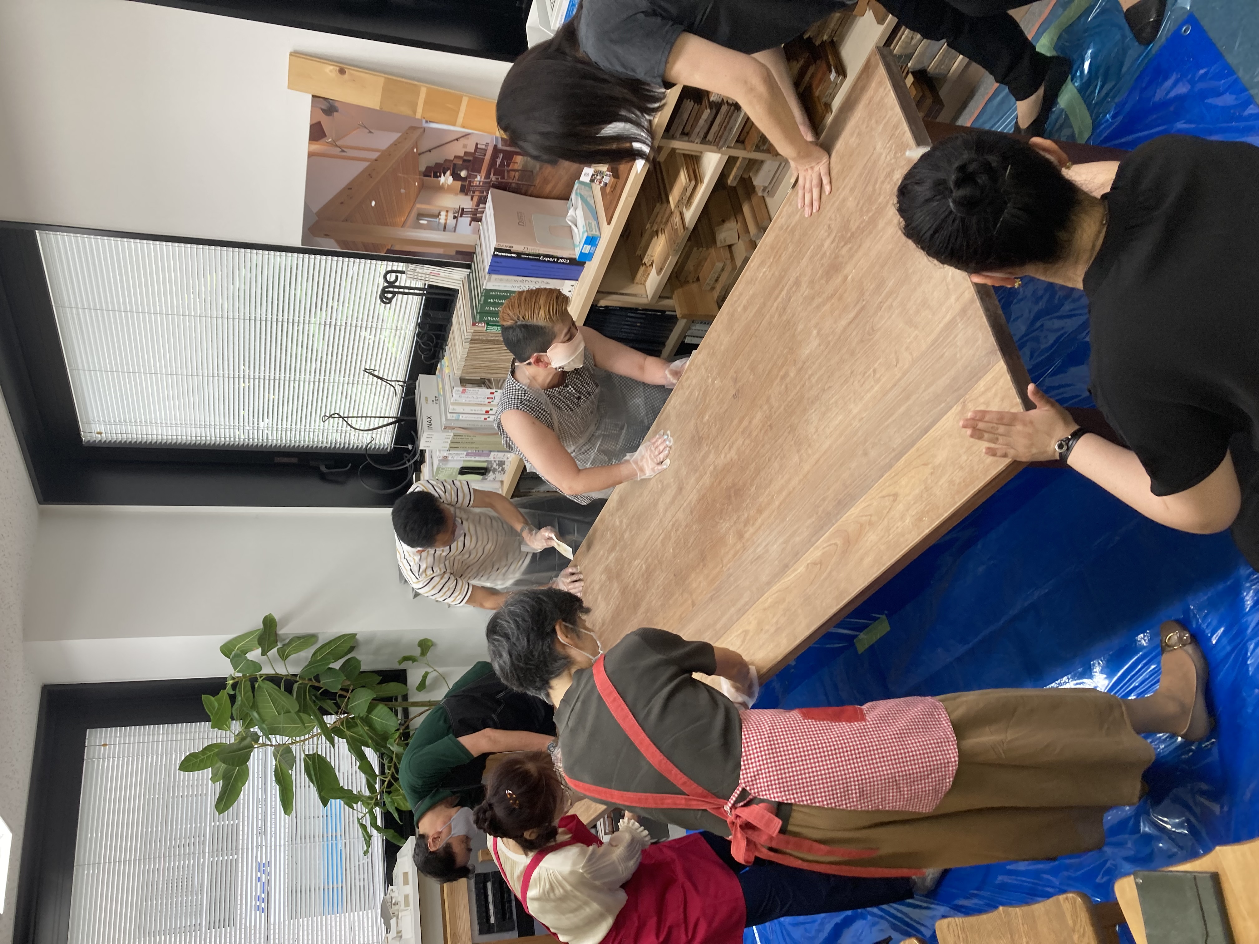 5/17(日)無垢の木のオイルメンテナンス＆床のお手入れ方法＠東京営業所